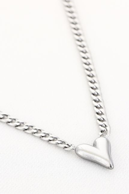 AMOR ketting - zilver