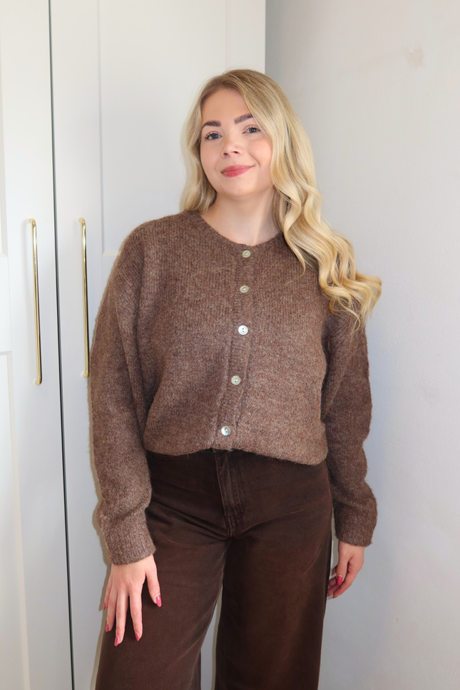 ELLA trui - licht bruin