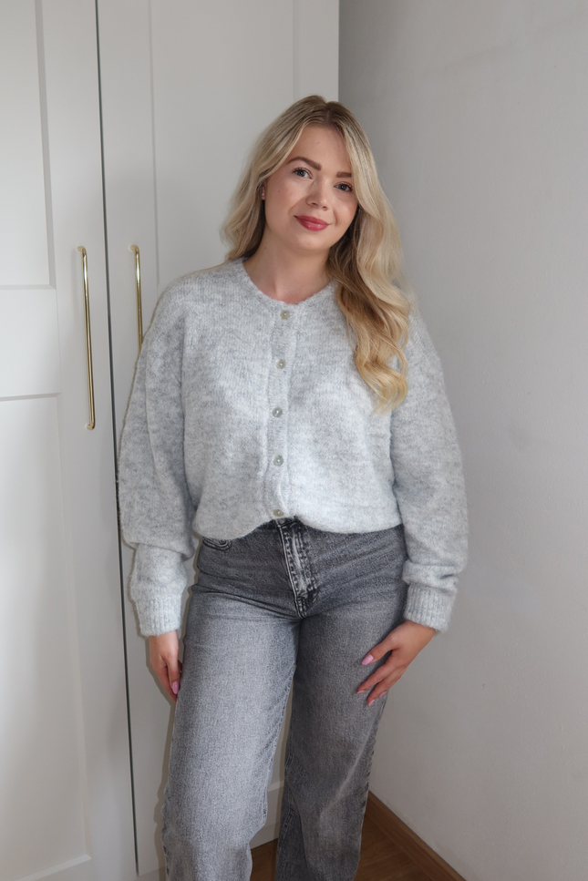 ELLA trui - licht grijs