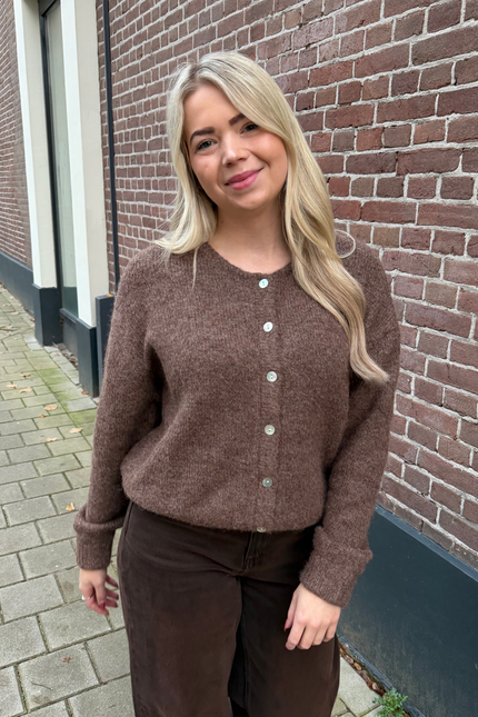 ELLA trui - licht bruin