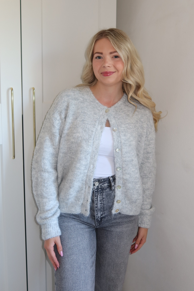 ELLA trui - licht grijs