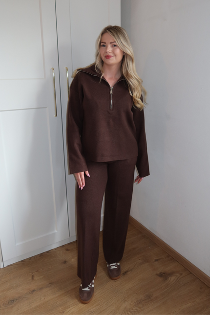 HARPER loungewear set - bruin
