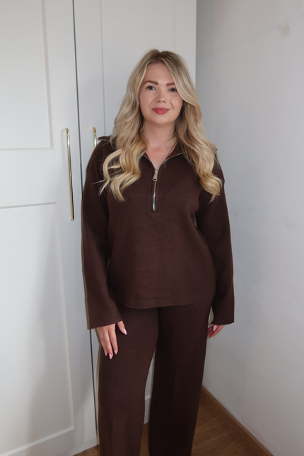 HARPER loungewear set - bruin
