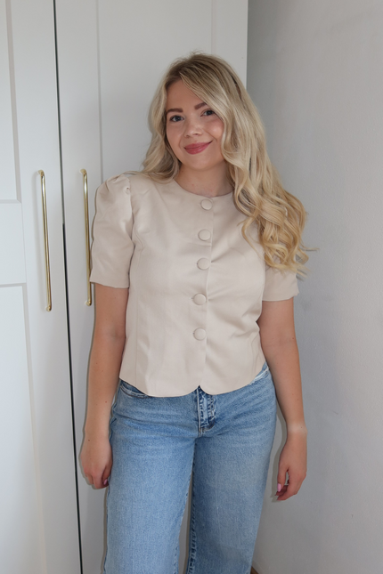 JADE top - beige