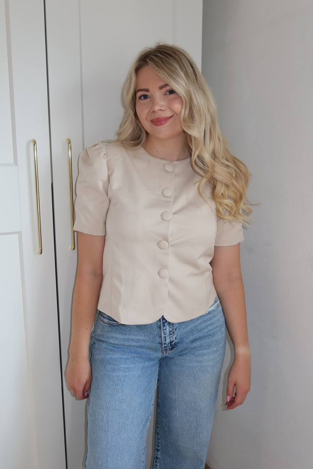 JADE top - beige