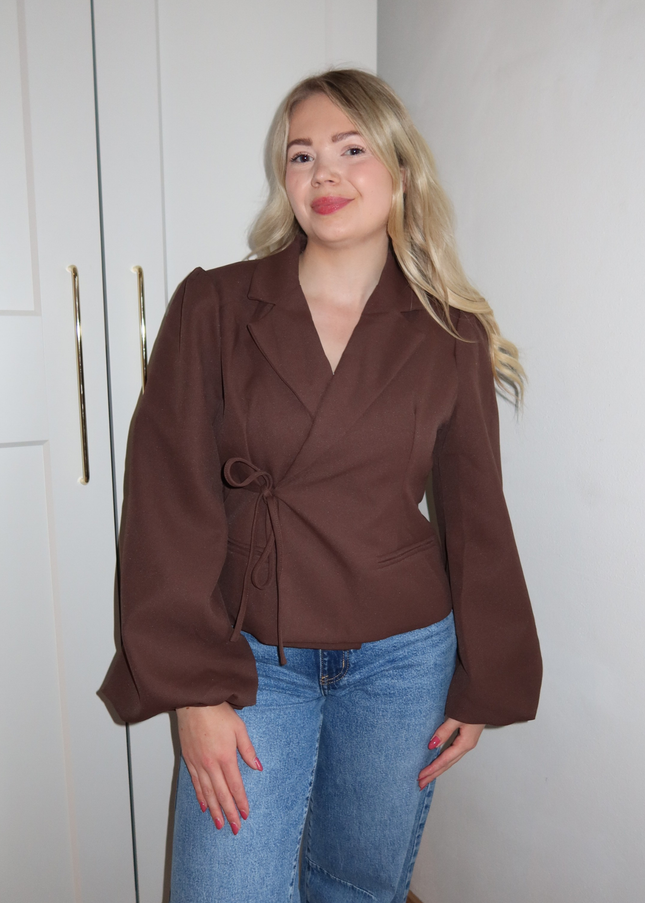 JOAN blazer - bruin