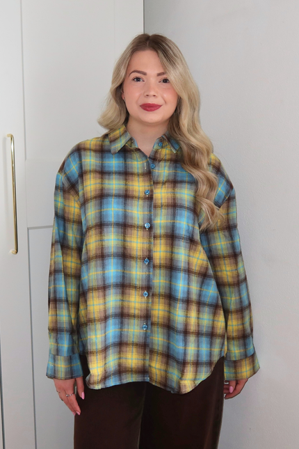 JULIE blouse - blauw