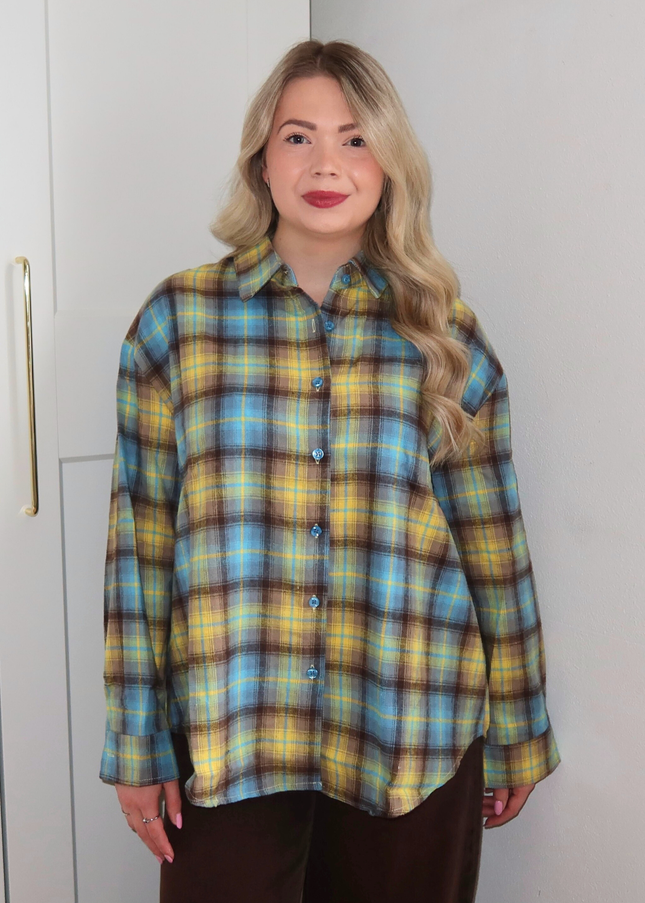 JULIE blouse - blauw