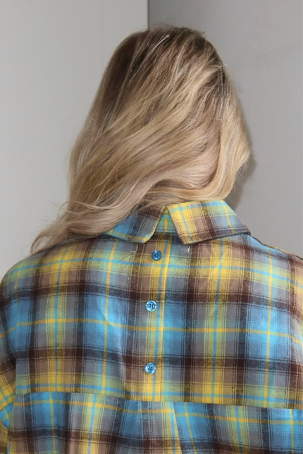 JULIE blouse - blauw