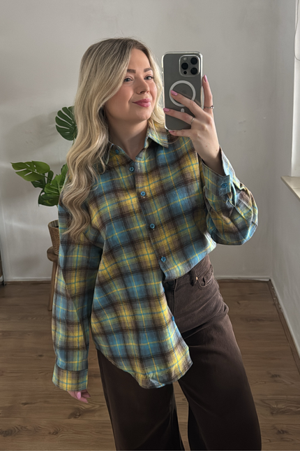 JULIE blouse - blauw