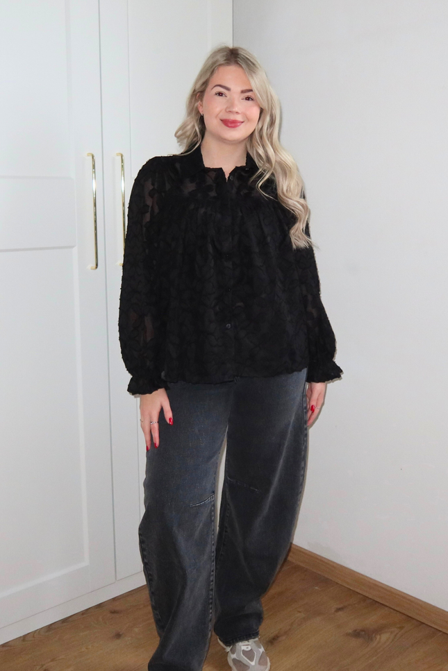 KATE blouse - zwart