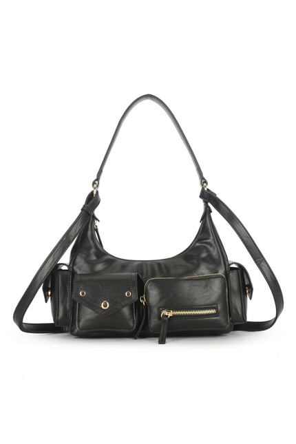 LARA schoudertas - zwart