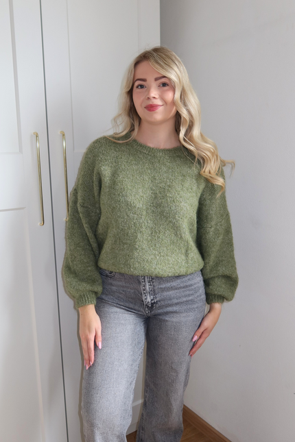 NOA trui - army groen