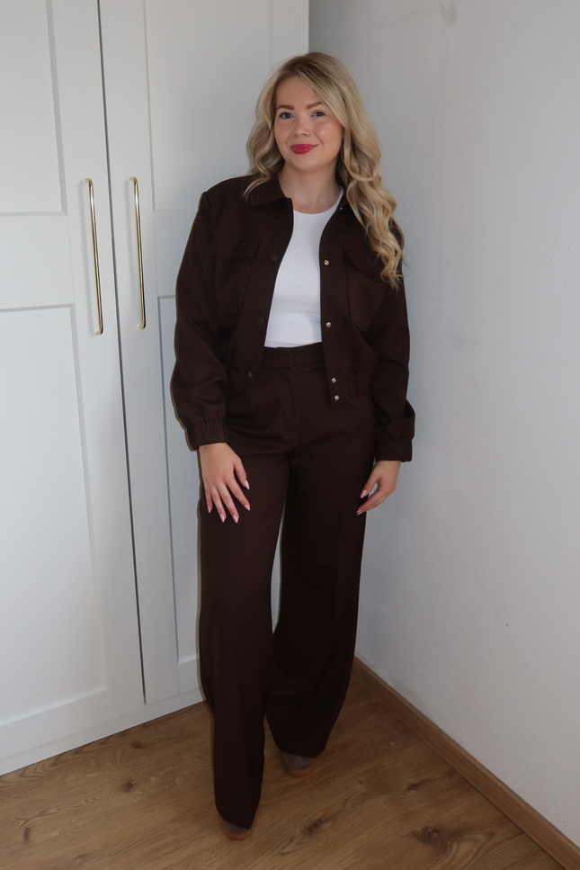 RAVEN pantalon - bruin