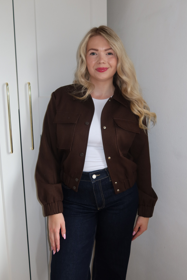 RAVEN jacket - bruin