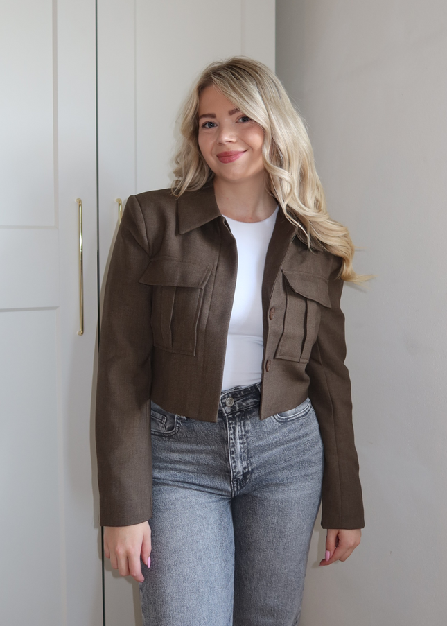 ZOE jacket - kakigroen