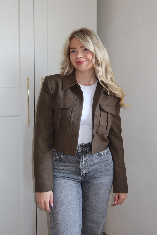 ZOE jacket - kakigroen