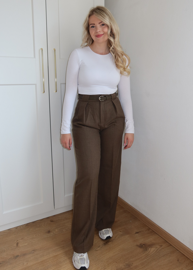 ZOE pantalon - kakigroen